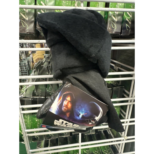 Disney Star Wars 8 inch Darth Vader plush toy by Mattel with black robe and character tag attached