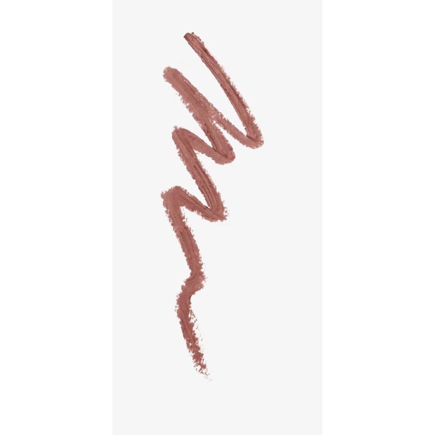 Swatch of a warm medium nude lip liner with a creamy, slightly textured finish on a plain light background.