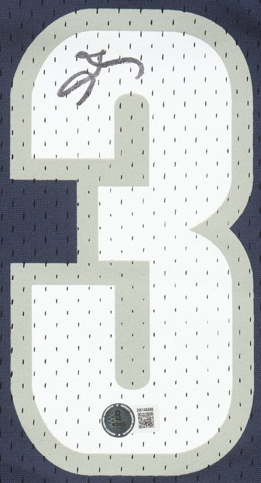 Allen Iverson Signed Georgetown Hoyas Mitchell Ness Authentic Jersey Beckett - Price Is Right Miami