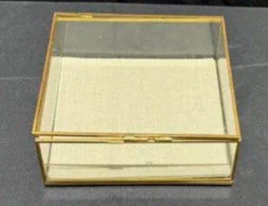 Glass Jewerly Box small - Price Is Right Miami