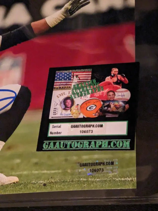 Aaron Donald autographed 8x10 photo with COA - Price Is Right Miami