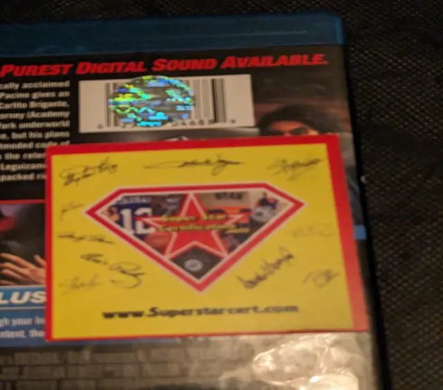 Al Pacino " Carlito's Way" autographed DVD with coa