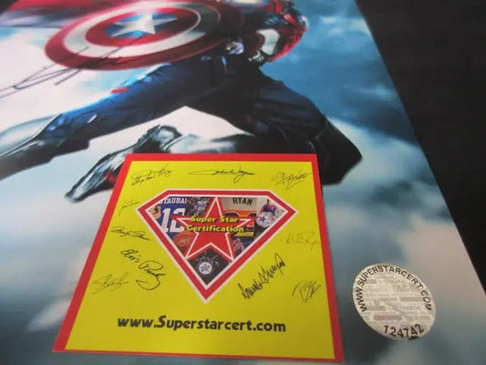 Anthony Mackie Signed 8x10 Photo SSC COA Marvel - Price Is Right Miami