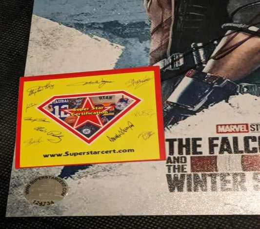 Anthony Mackie "The Falcon" autographed 8x10 photo with COA - Price Is Right Miami