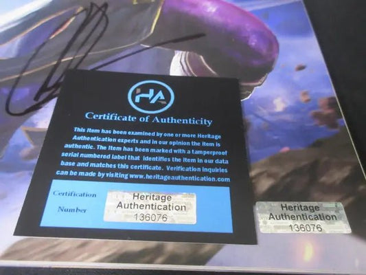 Ben Mendelsohn Signed Comic Book Fantastic Four Heritage COA - Price Is Right Miami