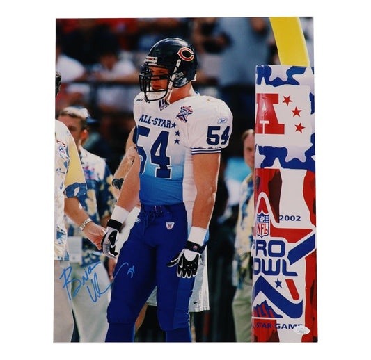 Brian Urlacher Signed Bears 16x20 Photo (JSA) - Price Is Right Miami