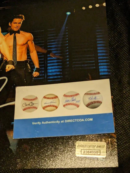 Channing Tatum Magic Mike autographed 8x10 photo with COA - Price Is Right Miami