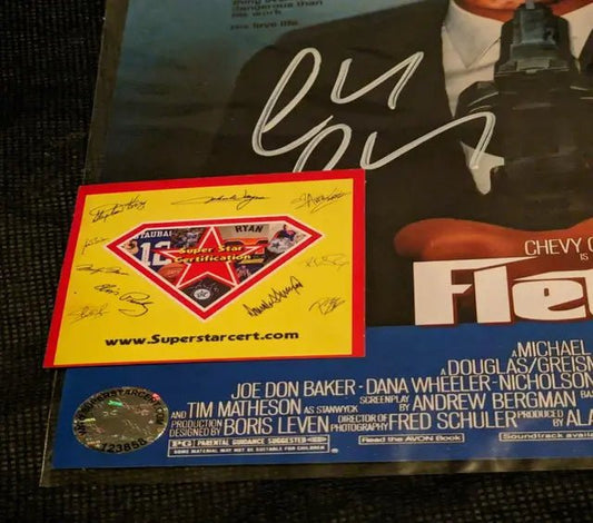 Chevy ChaseFletch autographed 8x10 photo with COA - Price Is Right Miami