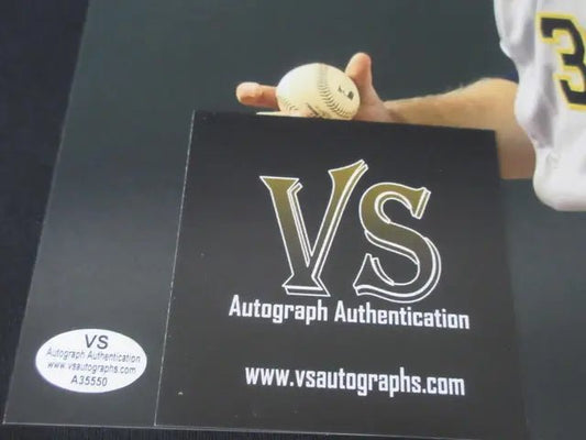 CORBIN BURNES SIGNED BREWERS 8X10 PHOTO BREWERS COA 🔥 - Price Is Right Miami