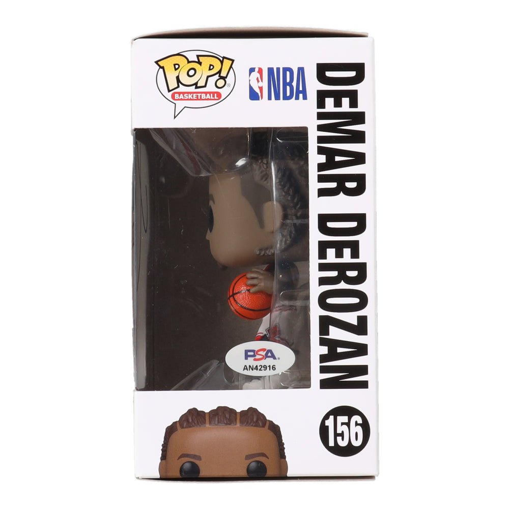 DeMar DeRozan Signed Bulls #156 Funko Pop! Vinyl Figure (PSA) (view 4)