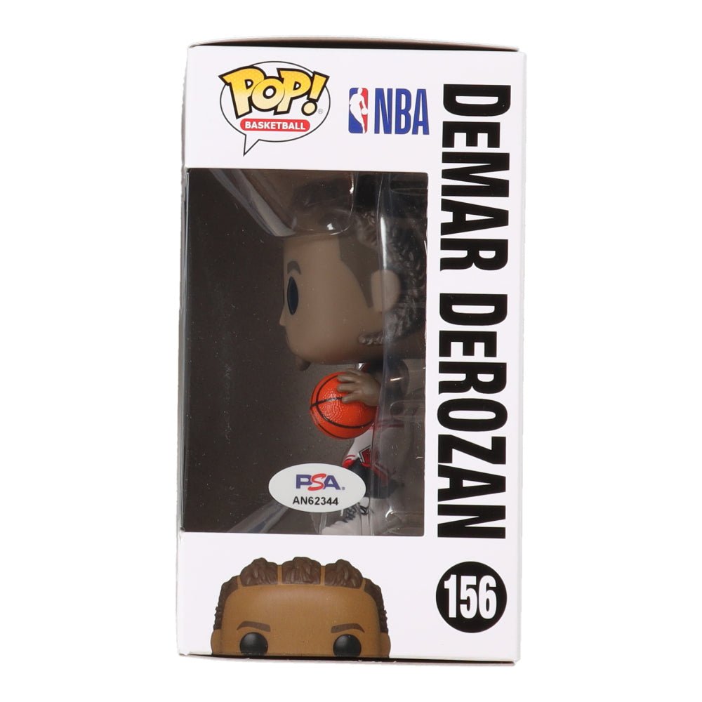 DeMar DeRozan Signed Bulls #156 Funko Pop! Vinyl Figure (PSA) (view 4)