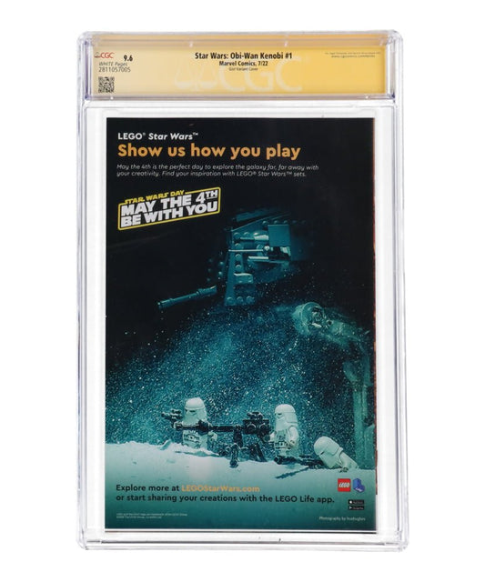 E. M. Gist Signed 2022 "Star Wars: Obi-Wan Kenobi" Issue #1 Gist Variant Cover Marvel Comic Book (CGC 9.6) First Issue - Price Is Right Miami