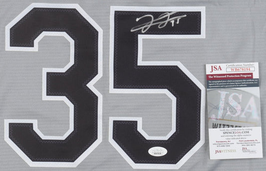 Frank Thomas Signed Jersey (JSA) Chicago White Sox - Price Is Right Miami