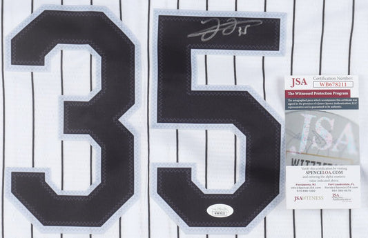 Frank Thomas Signed Jersey (JSA) Chicago White Sox - Price Is Right Miami