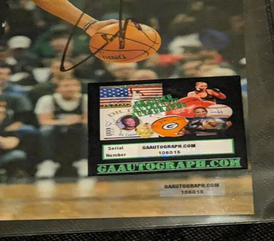 Giannis Antetokounmpo Milwaukee Bucks autographed 8x10 photo with coa - Price Is Right Miami