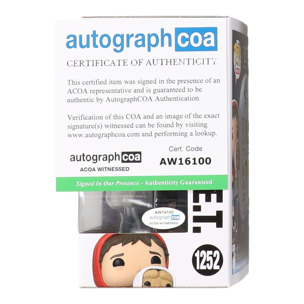 Henry Thomas Signed E.T. Elliott Funko Pop #1252 (ACOA) (view 4)
