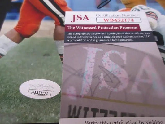 Jack Ham Signed 8x10 Photo JSA Witnessed - Price Is Right Miami