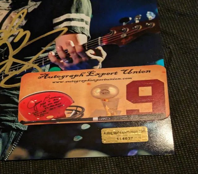 Jay DeMarcus Signed 8x10 Photo (COA) (view 2)