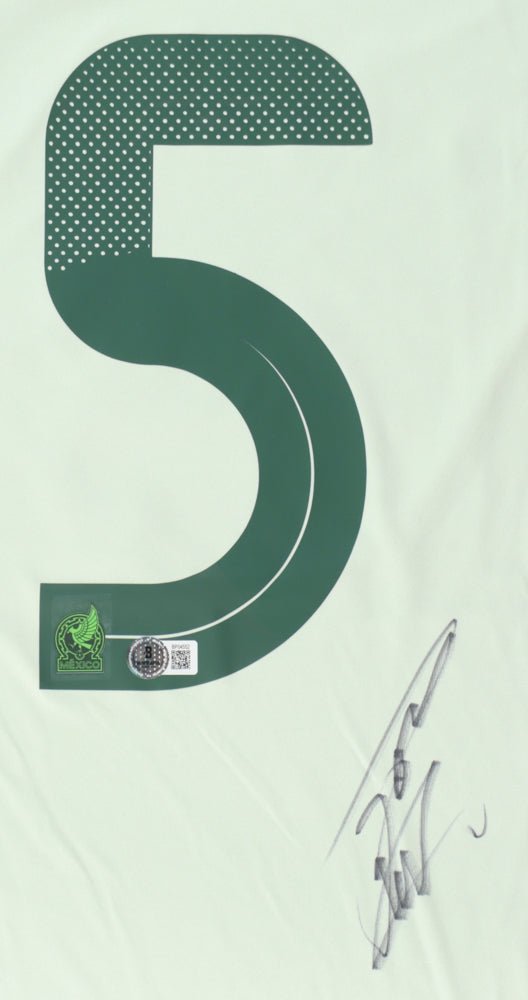 Johan Vasquez Signed Adidas Mexico Jersey (Beckett) 🔥 - Price Is Right Miami