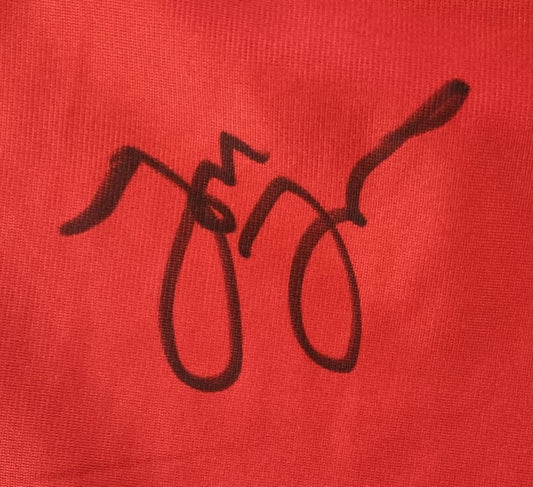 Jon Jones Signed MMA Trunks (Beckett) Beckett Witnessed - Price Is Right Miami