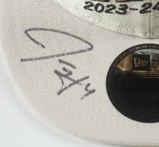 Jrue Holiday Signed Celtics 23-24 NBA Champions Adjustable Hat (JSA) JSA Witnessed - Price Is Right Miami