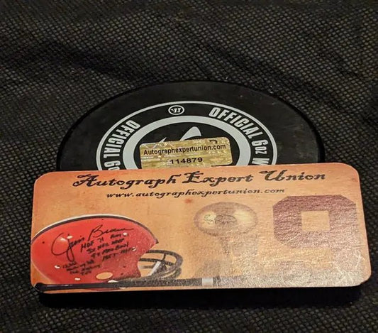 K'Andre Miller Auto Signed Hockey Puck with coa 114879 - Price Is Right Miami