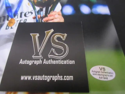 Karim Benzema Signed 8x10 Photo VSA COA - Price Is Right Miami