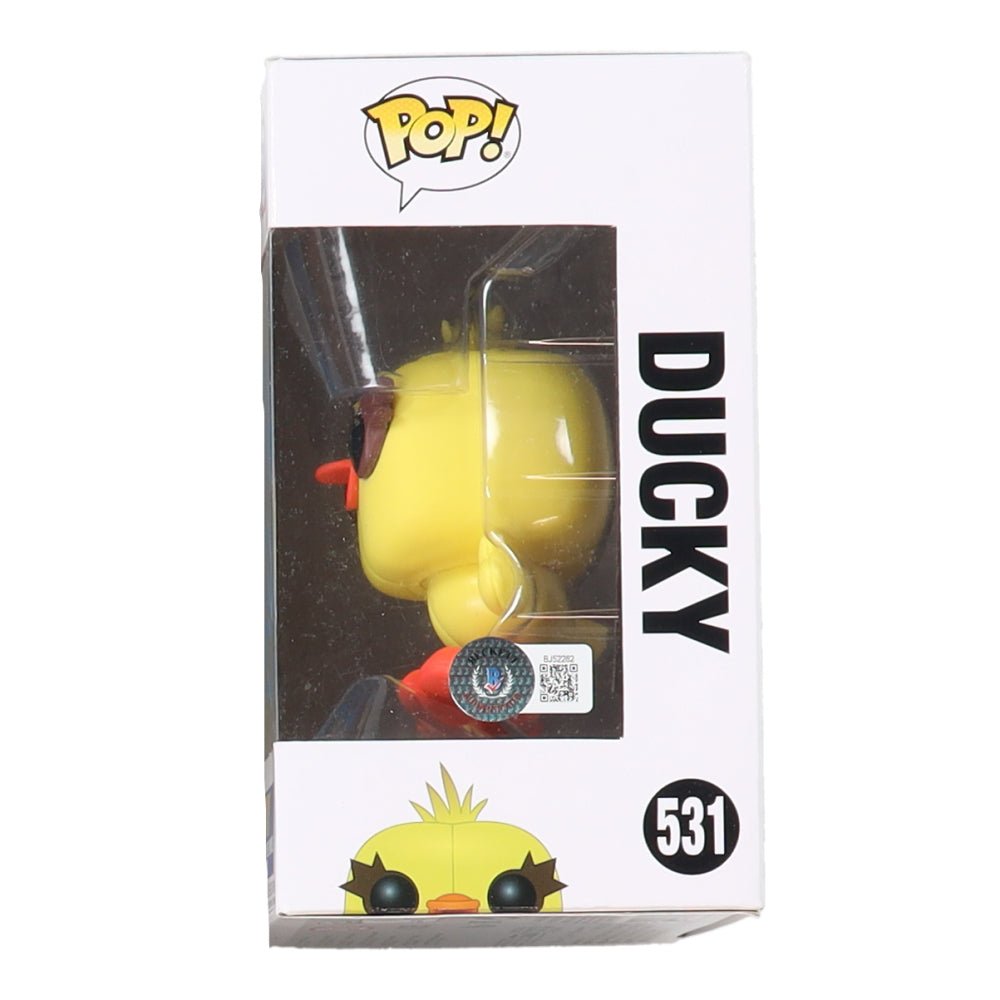 Keegan-Michael Key Signed Toy Story 4 Ducky Funko Pop #531 (Beckett) (view 4)