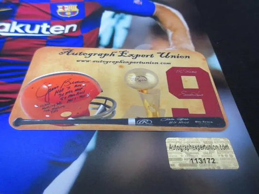Luis Suarez Barcelona Signed 8x10 Photo EUA COA 🔥 - Price Is Right Miami