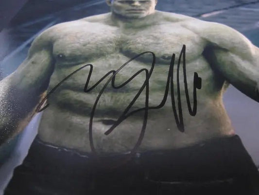 Mark Ruffalo & Chris Evans Avengers Signed 8x10 Photo RCA COA - Price Is Right Miami