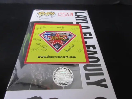 May Calamawy Signed layla El-Faouly 1050 Funko Pop SSC COA 🔥 - Price Is Right Miami