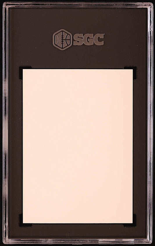 Pele 2022 Leaf Legends Red Blank Back #LA08 #1/1 (SGC Authentic) - Price Is Right Miami