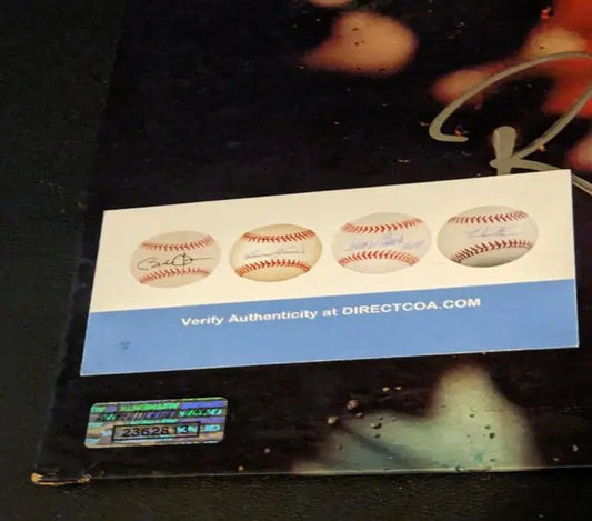 Ray Charles Autographed Rainy Night album cover with coa(album defective but included) - Price Is Right Miami