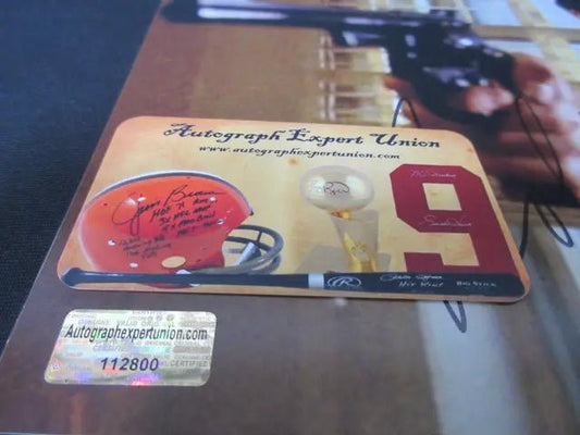 Robert De Niro Signed 8x10 Photo EUA COA - Price Is Right Miami