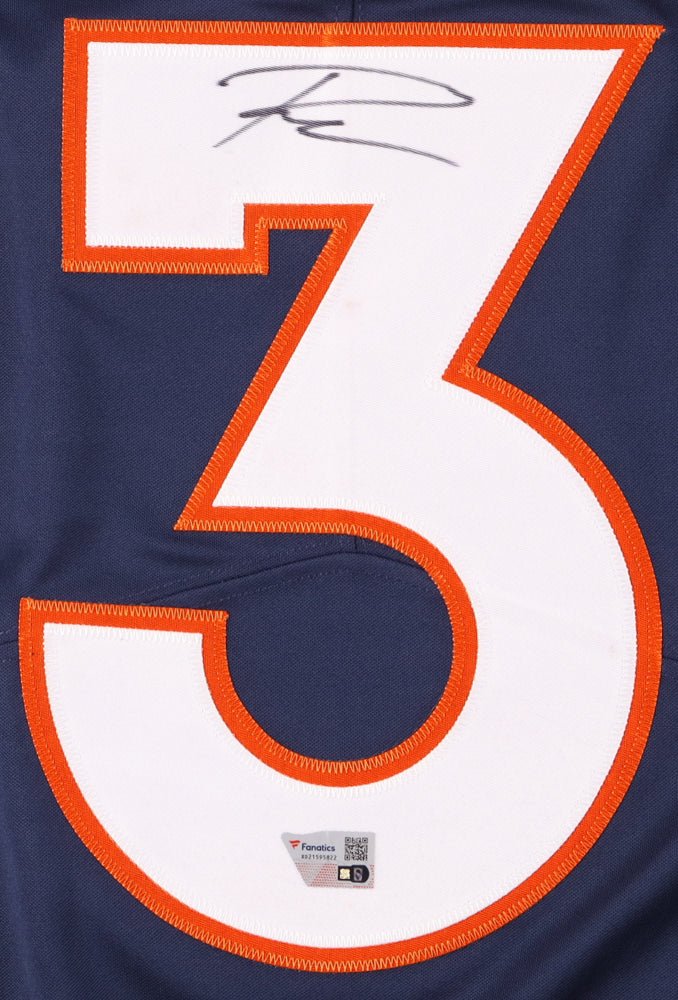 Russell Wilson Signed Broncos Jersey (Fanatics) (view 3)