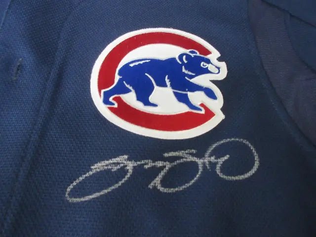 Sammy Sosa Signed Chicago Cubs Majestic Athletic Jersey Direct COA (view 2)