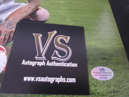 Sergio Ramos real Madrid Signed 8x10 Photo VSA COA - Price Is Right Miami