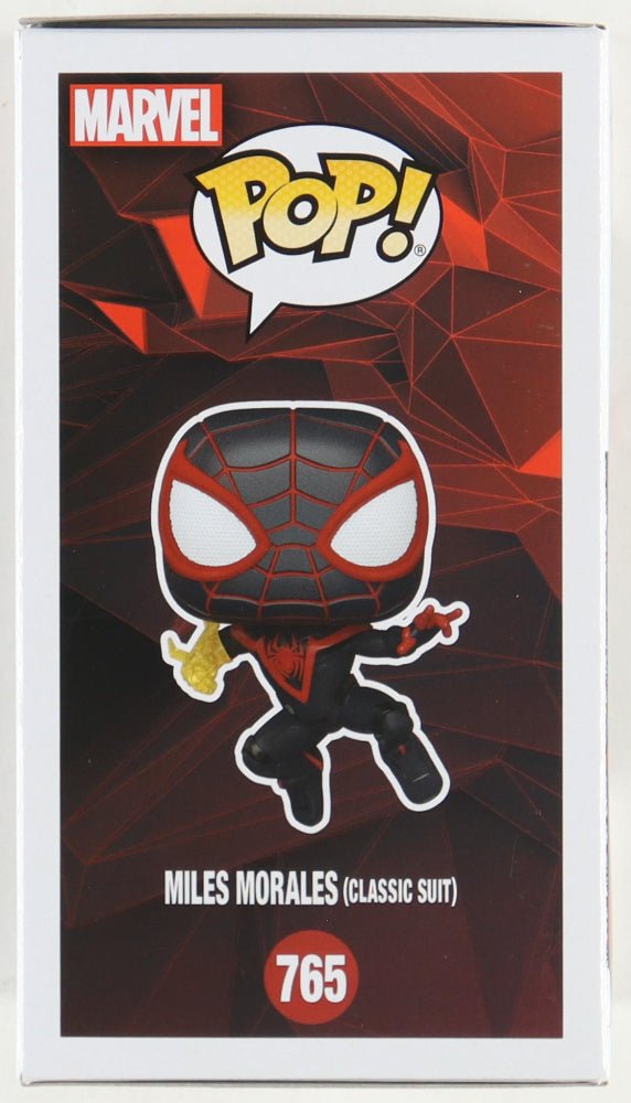 Shameik Moore Signed Miles Morales Funko Pop #765 (PA COA) (view 4)