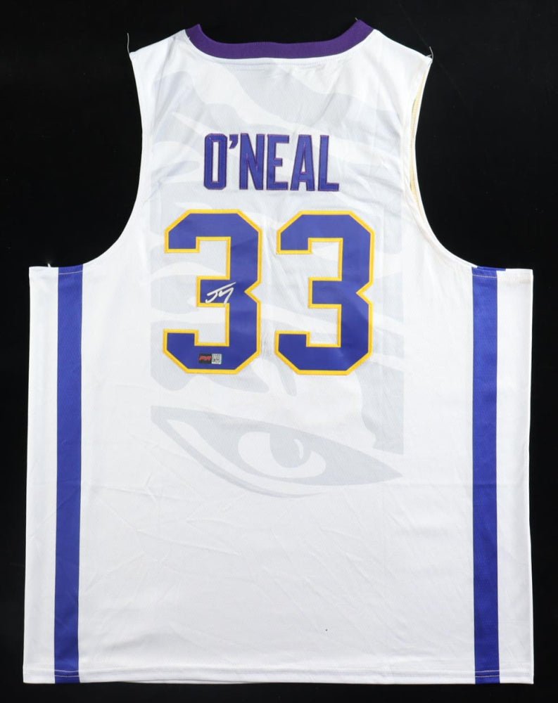 Shaquille O'Neal Signed LSU Tigers Jersey (PIA) LSU Tigers (view 3)
