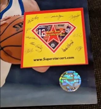 Stephen Curry autographed 8x10 photo with coa (view 2)