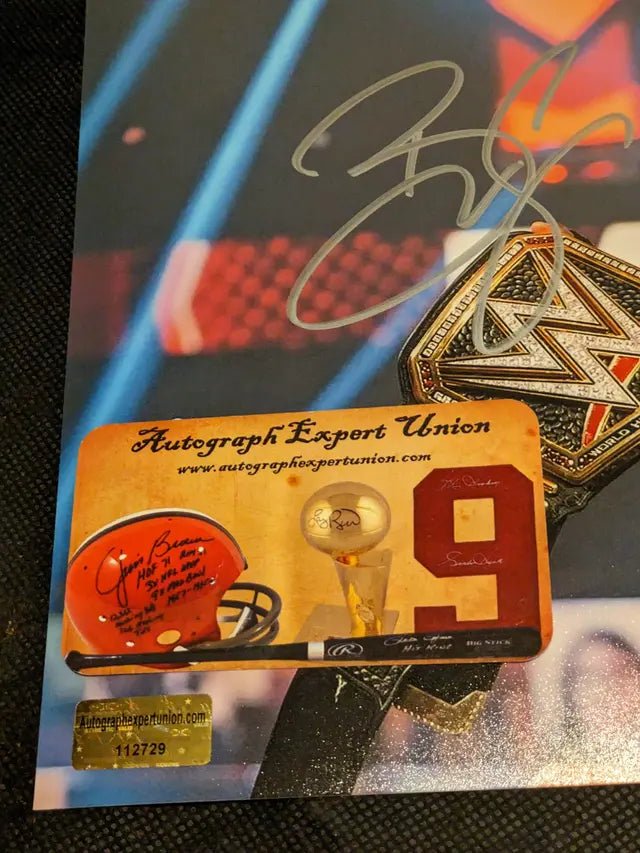 The Real Deal autographed 8x10 photo with coa