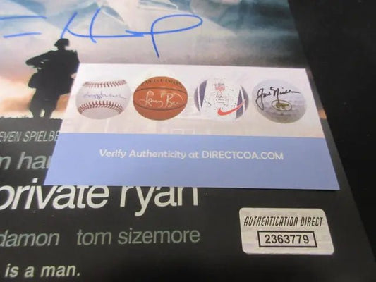 TOM HANKS SIGNED Saving Private Ryan 8x10 Photo WITH COA - Price Is Right Miami