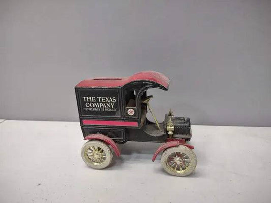 Vintage ERTL Die Cast Coin Bank Replica 1905 The Texas Company - Price Is Right Miami