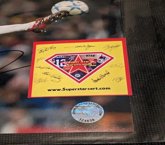 Zinedine Zidane Signed 8x10 Photograph with coa 124639 - Price Is Right Miami