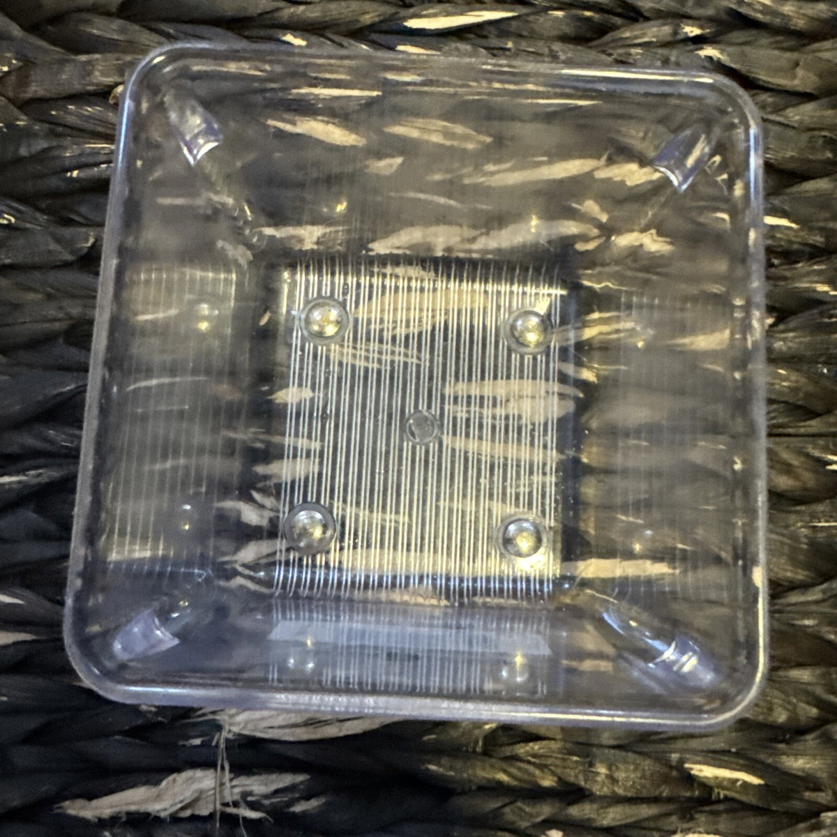 iDesign Linus Plastic Drawer Organizer 3" H x 4" W x 4" D Clear 52730
