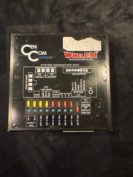 Whelen CenCom Sapphire Control Module CCSRN3/TA3 - Used, Fully Functional - Price Is Right Miami