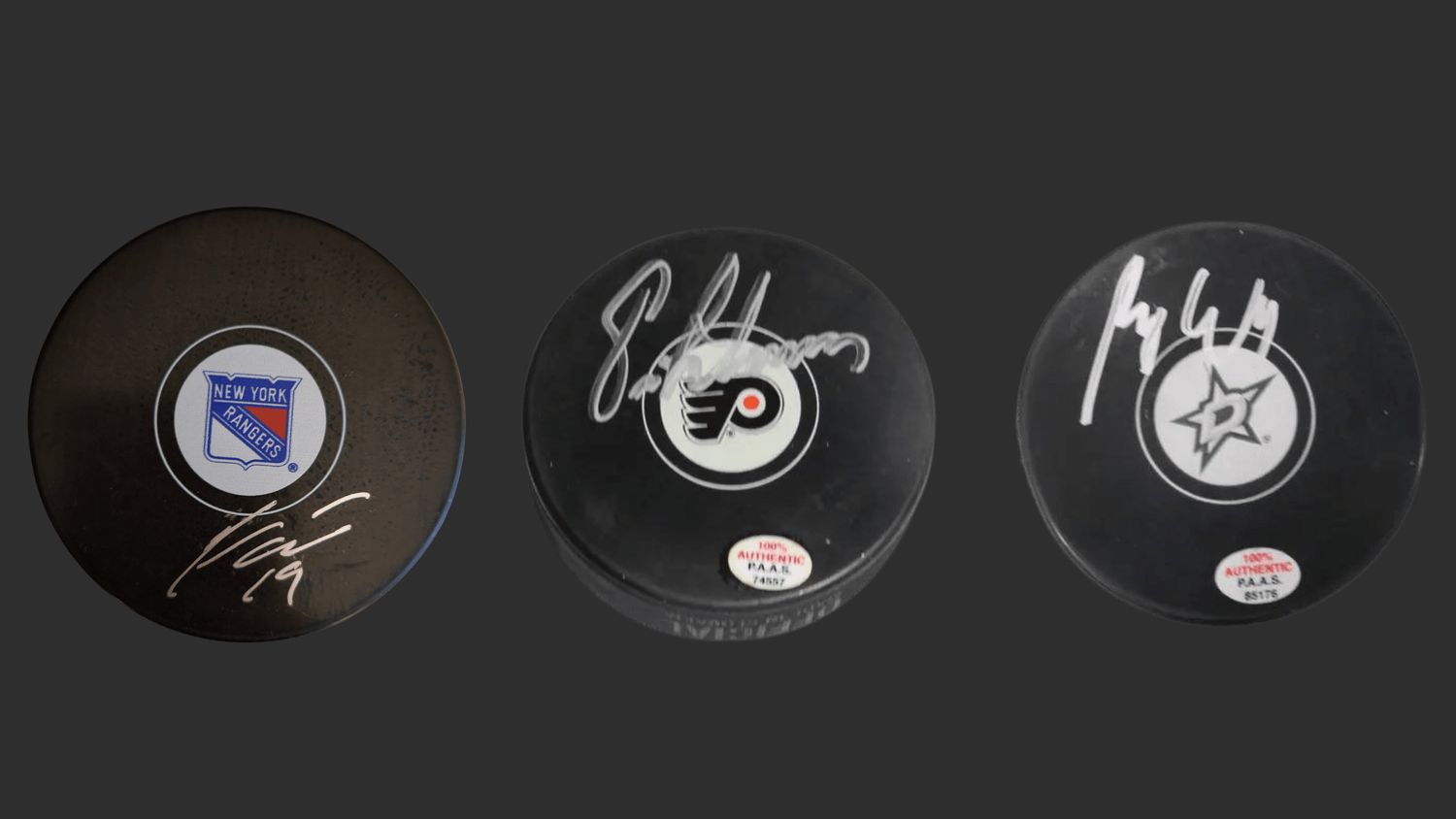 Signed Pucks - Price Is Right Miami