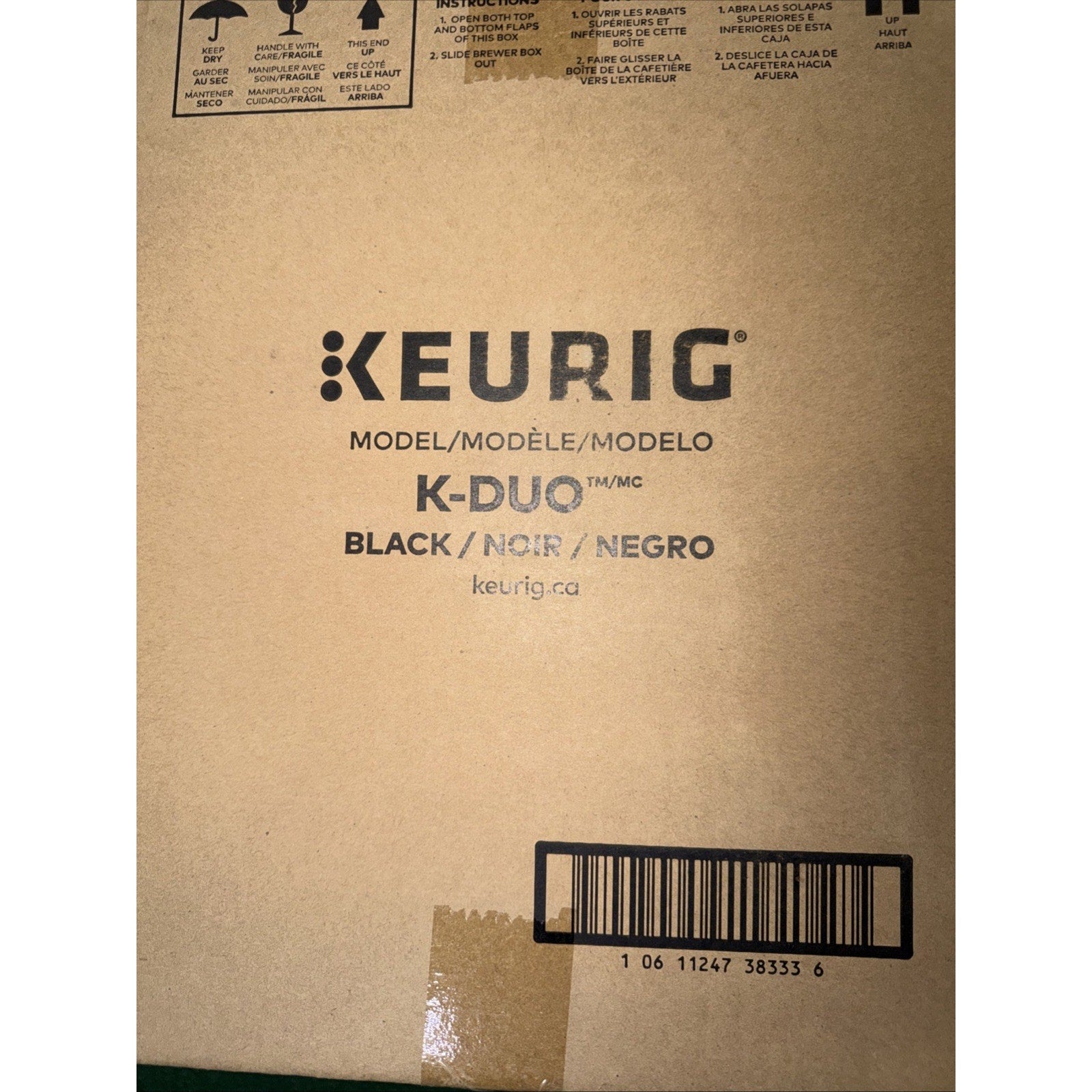 Keurig K-Duo Single Serve and Carafe Coffee Maker