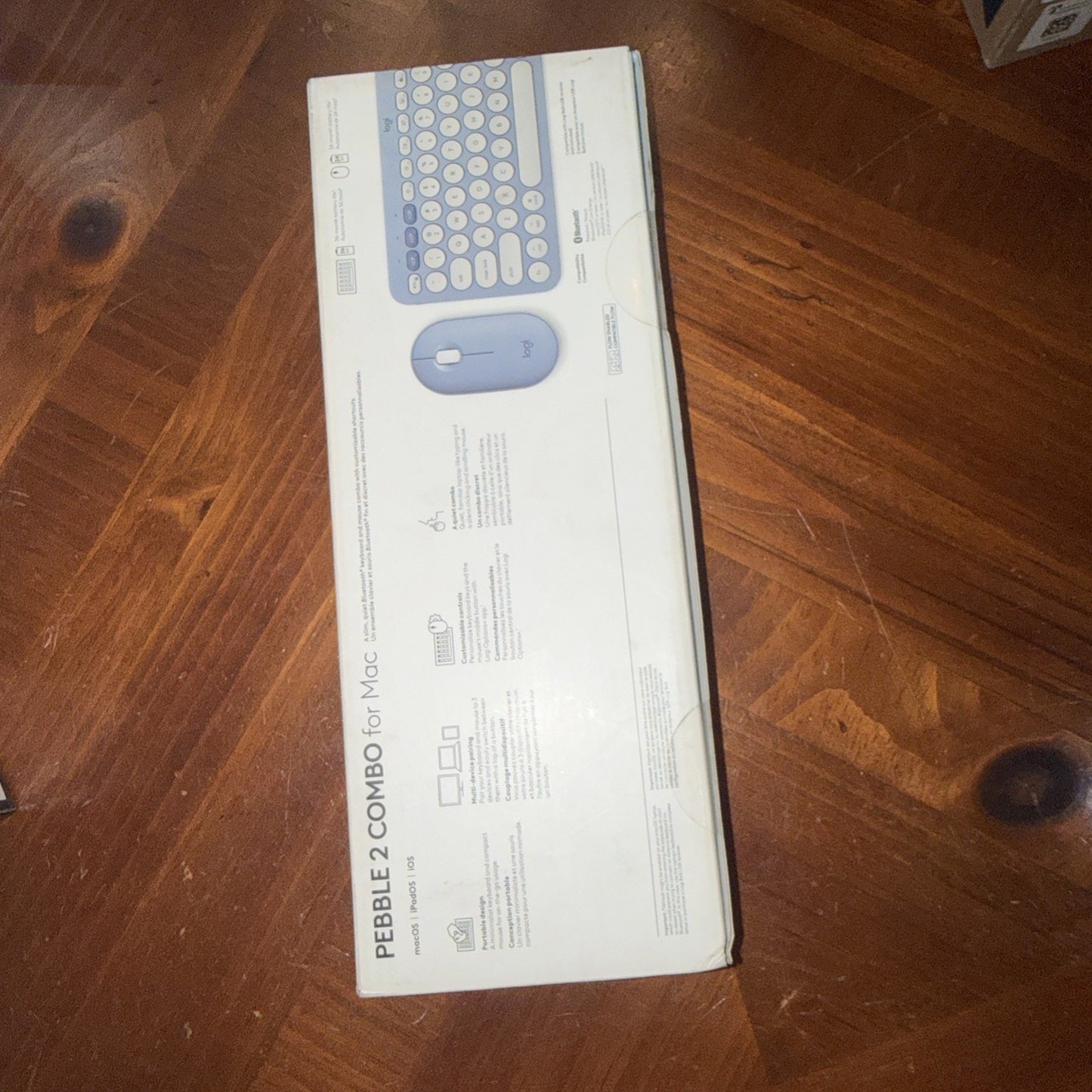 Logitech Pebble 2 Combo Slim Wireless Bluetooth Keyboard and Mouse for Mac