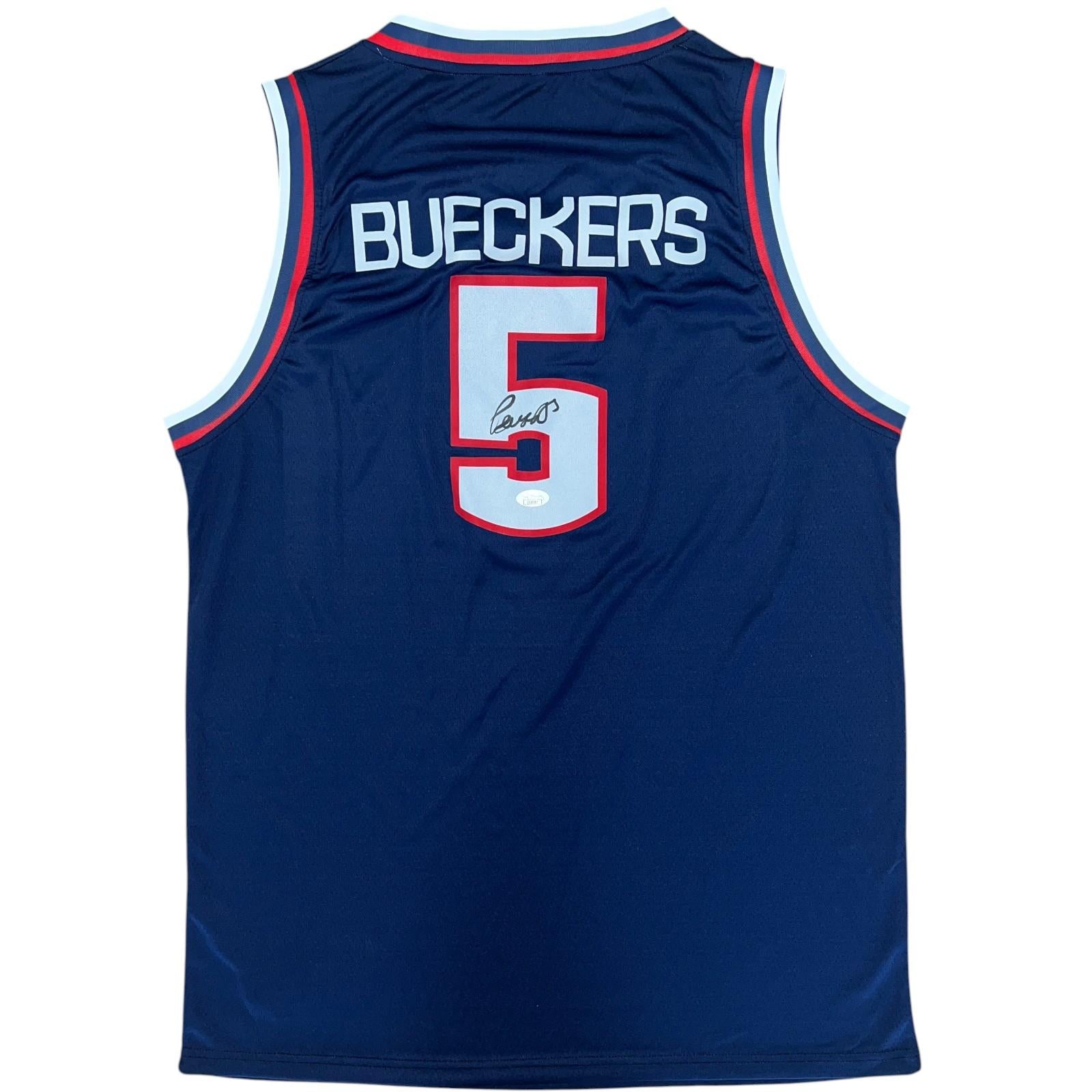 Paige Bueckers signed UConn Huskies Nike authentic basketball jersey size L with JSA hologram on number 5